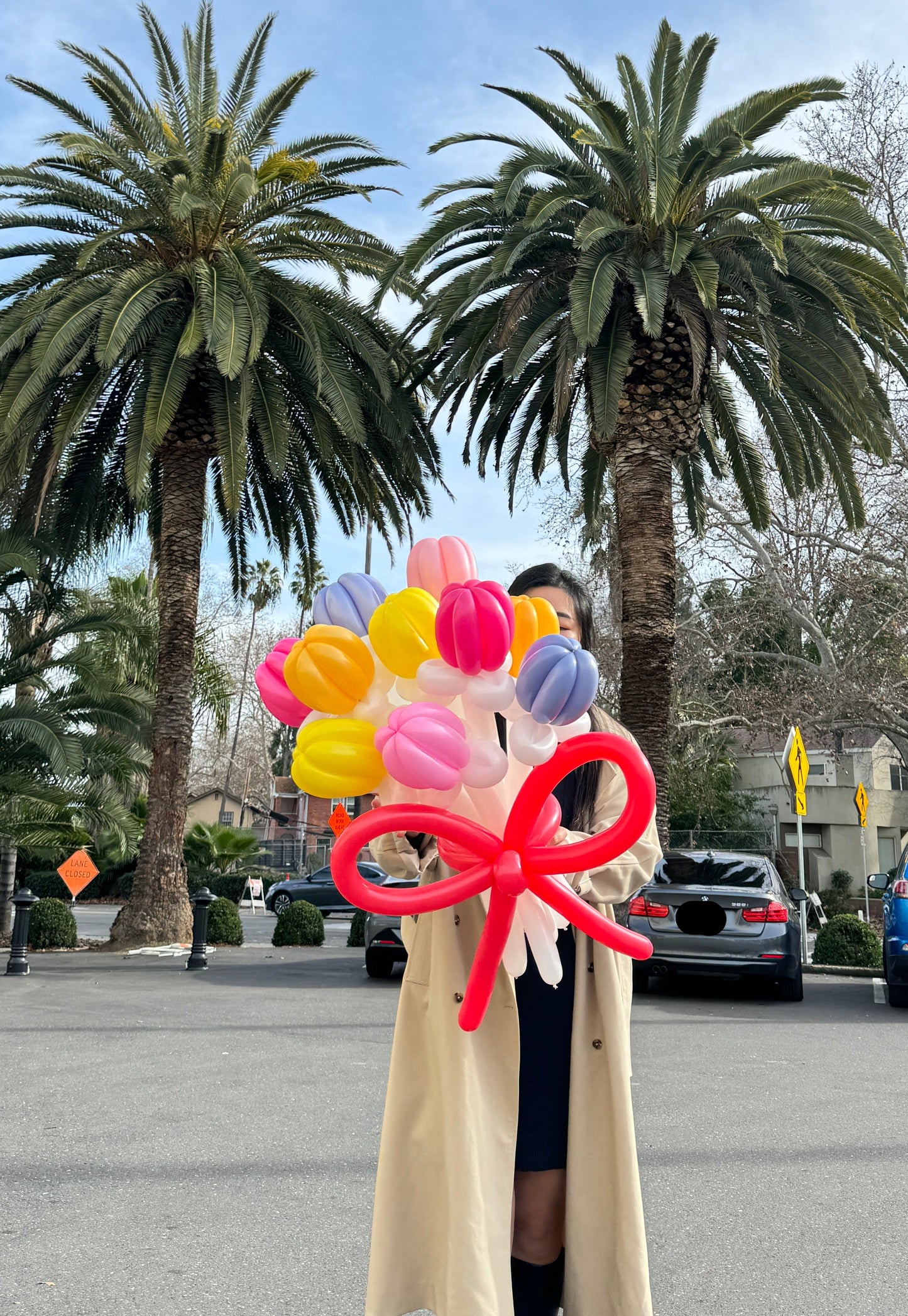 Balloon Flower Bouquet - Valentine Special